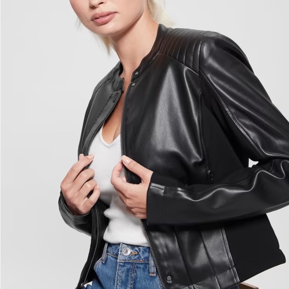 Guess Jackets & Blazers - Fiammetta Moto Jacket GUESS SIZE L